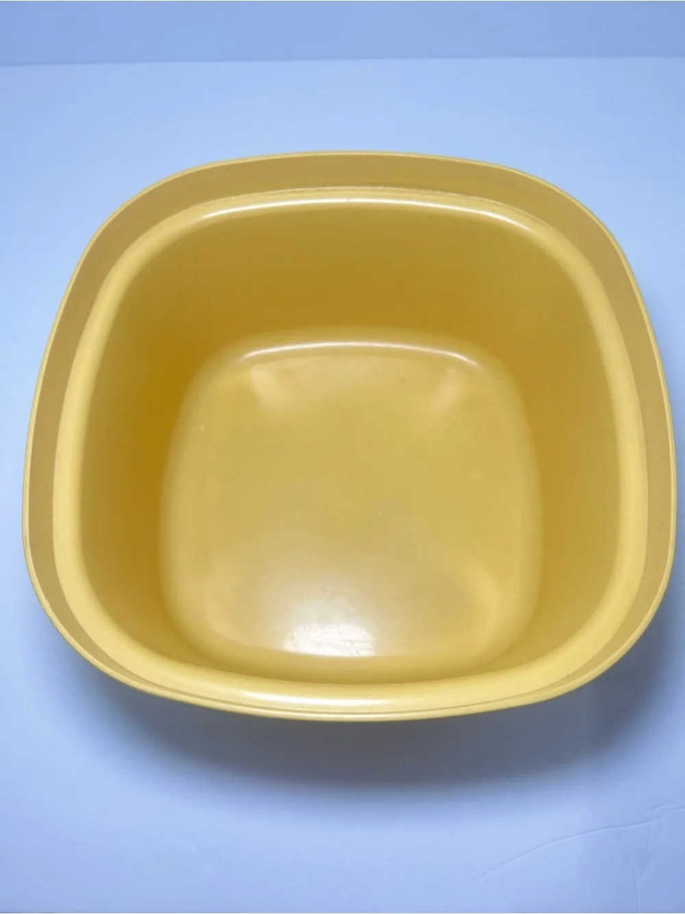 Vintage Tupperware Steam N Store Bowl Harvest Gold With Lid Strainer